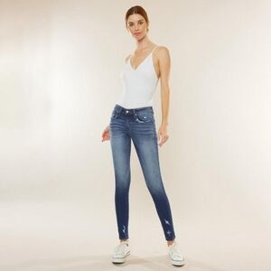 KanCan mid-rise super skinny 1/24 jegging jeans nwt new